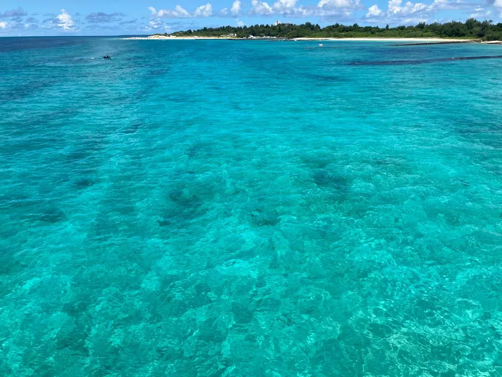 Miyako is known by Japanese tourists for its bright blue sea