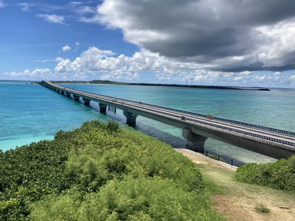 The bridge that connects Miyako with Ikema-jima